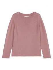 Marc O´Polo Sweter w kolorze jasnoróżowym rozmiar: XL. Różowe swetry klasyczne damskie xl, z bawełny, bez kołnierzyka. Za 228.38 zł.