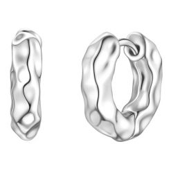 Yokoamii Kolczyki z mosiadzu w srebrze 1 ct Damski. Szare kolczyki damskie Yokoamii, posrebrzane. Za 139.99 zł.