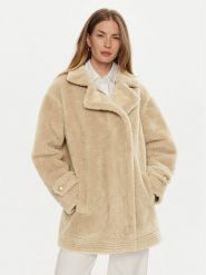 Guess Futro Elisabetta W4BL16 WGHZ0 Beżowy Regular Fit. Brązowe futra damskie Guess, l. Za 1,199.00 zł.