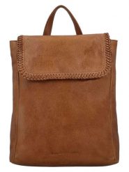 HIDE & STITCHES Skórzany plecak w kolorze jasnobrązowym - 25 x 30 x 11 cm rozmiar: onesize. Brązowe plecaki damskie HIDE & STITCHES, bez wzorów, z materiału. Za 382.99 zł.