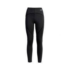 OLIMPIA Legginsy kompresyjne Slim – model taliowany z wycinanymi laserowo detala. Czarne legginsy damskie IZAS, s, bez wzorów, z materiału. Za 182.57 zł.