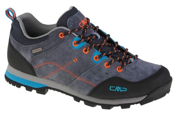 Buty trekkingowe męskie, CMP Alcor Low. Szare buty trekkingowe męskie CMP, z materiału, przed kostkę, bez zapięcia, trekkingowe. Za 354.00 zł.