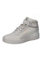 Buty damskie zimowe Puma CARINA 2.0 MID WTR. Brązowe buty sportowe na co dzień damskie Puma, bez wzorów, z gumy, trekkingowe. Za 210.00 zł.