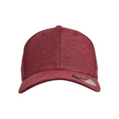 Czapka Flexfit natural. Czerwone czapki męskie FLEXFIT, bez wzorów, z bawełny. Za 89.55 zł.