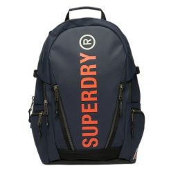 Plecak damski Superdry Tarp. Niebieskie plecaki damskie Superdry., bez wzorów, z bawełny, sportowe. Za 382.80 zł.