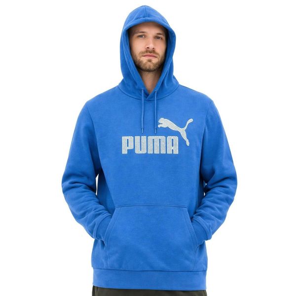 Bluza sportowa kangurka z kapturem męska Puma Hoodle II. Niebieskie bluzy sportowe męskie Puma, m. Za 119.00 zł.