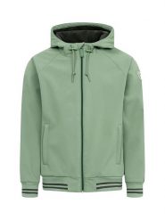 Derbe Kurtka funkcyjna w kolorze zielonym rozmiar: XL. Zielone kurtki outdoor męskie Derbe, m, bez wzorów, bez kaptura. Za 272.31 zł.