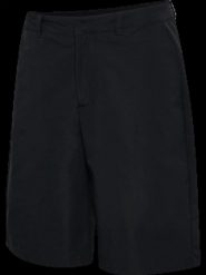 Hummel Długie szorty casual z poliestru z recyklingu – BLACK. Czarne szorty męskie HUMMEL, bez wzorów, casualowe. Za 228.33 zł.