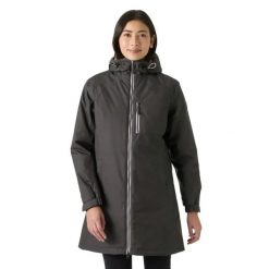 Długa kurtka zimowa damska Helly Hansen Belfast. Szare kurtki przeciwdeszczowe damskie Helly Hansen, na zimę, l, bez kaptura, primaloft. Za 711.00 zł.