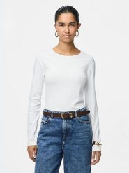 Pieces Koszulki (2 szt.) "Amelia" w kolorze czarnym i białym rozmiar: L. Białe t-shirty damskie Pieces, l, bez wzorów, bez kołnierzyka. Za 86.99 zł.