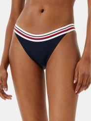 Tommy Hilfiger Dół od bikini UW0UW05829 Granatowy. Niebieskie bikini damskie Tommy Hilfiger, bez wzorów. Za 119.99 zł.
