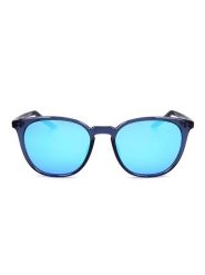 Nike Okulary przeciwsłoneczne unisex w kolorze granatowo-niebieskim rozmiar: 54. Niebieskie okulary przeciwsłoneczne damskie Nike. Za 232.78 zł.
