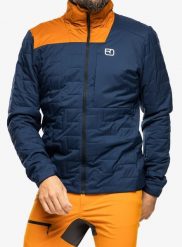 Kurtka skiturowa męska Ortovox Swisswool Piz Segnas Jacket. Niebieskie kurtki męskie ORTOVOX, m, bez wzorów, z materiału, bez kaptura. Za 1,132.99 zł.
