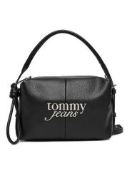 Tommy Jeans Torebka Tjw Bold Camera Bag AW0AW18470 Czarny. Czarne torebki klasyczne damskie Tommy Jeans, bez wzorów, z jeansu, bez dodatków. Za 449.99 zł.