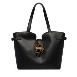 Torebka Just Cavalli. Czarne torebki klasyczne damskie Just Cavalli, bez wzorów, bez dodatków. Za 841.99 zł.