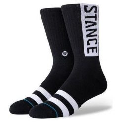 Skarpety turystyczne Stance Og. Czarne skarpetki damskie Stance, bez wzorów. Za 48.99 zł.