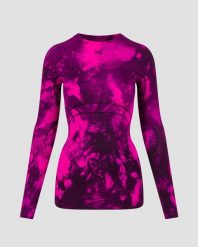 Koszulka unisex X-Bionic Energy Accumulator Wild Shirt Ls Tiedye Black/Fluo Pink. Czerwone bluzki sportowe damskie X BIONIC, l, z materiału, bez kołnierzyka, bez ramiączek. Za 759.99 zł.