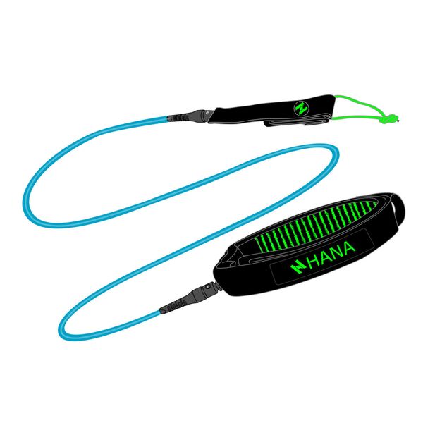 Smycz Wingfoil pasek 8'. Białe paski damskie HANA OUTDOORS, bez wzorów, sportowe. W wyprzedaży za 129.99 zł.