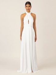 APART Sukienka w kolorze białym rozmiar: 34. Białe sukienki damskie Apart, bez wzorów, bez kołnierzyka, bez ramiączek, maxi. Za 260.99 zł.