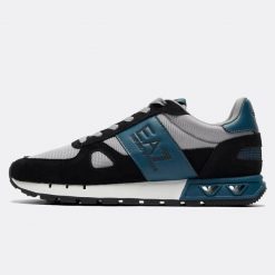 Sneakersy męskie Emporio Armani EA7 buty sportowe (X8X151-XK354-T519). Czarne buty sportowe na co dzień męskie EA7, bez zapięcia. Za 659.00 zł.