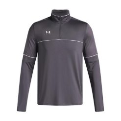 Koszulka polo z długim rękawem Under Armour Challenger. Szare koszulki męskie z długim rękawem Under Armour, m, z dzianiny. Za 248.50 zł.