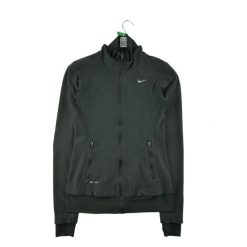 Second life - Kurtka z zamkiem dla kobiet Dri-Fit - Stan bardzo dobry. Czarne kurtki damskie Nike, bez wzorów, bez kaptura. Za 148.01 zł.