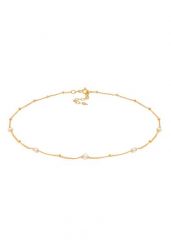 Elli Damski naszyjnik Choker elegancki, regulowany ze słodkowodną perłą, pozłacane srebro 925 Sterling Silver Naszyjniki 1 ct. Szare naszyjniki damskie Elli, na co dzień, pozłacane. Za 403.99 zł.