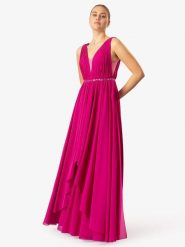 APART Sukienka w kolorze różowym rozmiar: 40. Różowe sukienki damskie Apart, bez wzorów, z asymetrycznym kołnierzem, bez ramiączek, maxi, asymetryczne. Za 260.99 zł.
