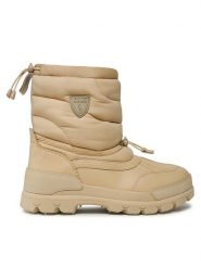 Polo Ralph Lauren Śniegowce Oslo Muckloc 812913557002 Beżowy. Brązowe buty zimowe męskie Polo Ralph Lauren, z materiału, bez zapięcia. Za 1,399.00 zł.