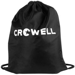 Torba Na Buty. Czarne buty sportowe na co dzień damskie CROWELL, bez wzorów. Za 41.99 zł.