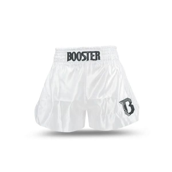 Szorty do boksu tajskiego Booster Fight Gear TBT Core 4. Białe szorty damskie BOOSTER FIGHT GEAR, z aplikacjami, eleganckie. Za 224.00 zł.