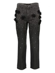 Pinko Dżinsy - Regular fit - w kolorze antracytowym rozmiar: W26. Czarne jeansy damskie Pinko, z podwyższonym stanem. Za 204.48 zł.