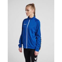 Kurtka damska Hummel Zip hmlAUTHENTIC Poly. Niebieskie kurtki damskie HUMMEL, l, bez wzorów, z dzianiny, bez kaptura. Za 198.05 zł.
