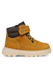 Geox Trapery B Kiddartah Boy B4662E 032FU C2006 S Brązowy. Brązowe buty zimowe chłopięce Geox, z nubiku, bez zapięcia. Za 339.99 zł.