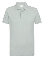 PROFUOMO Koszulka polo w kolorze miętowym rozmiar: L. Zielone koszulki polo męskie PROFUOMO, l, bez wzorów, z bawełny, bez ramiączek. Za 148.96 zł.