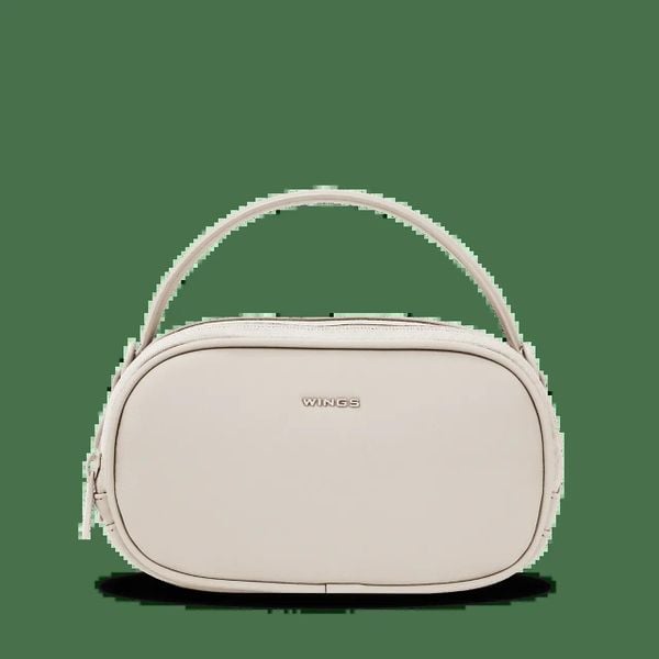 Torebka damska WINGS WILLOW crossbody BEIGE. Brązowe torebki klasyczne damskie Wings, bez wzorów, z materiału, bez dodatków. Za 135.90 zł.