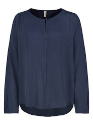 Eight2Nine Bluzka w kolorze granatowym rozmiar: S. Niebieskie bluzki damskie Eight2Nine, s, bez wzorów, z wiskozy, bez kołnierzyka, bez ramiączek. Za 43.99 zł.