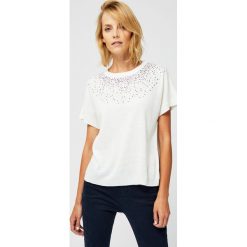 Sweter z cekinami. Swetry klasyczne damskie MOODO, s, bez kołnierzyka. Za 39.99 zł.