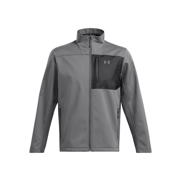 Kurtka męska Under Armour Storm CGI SHIELD 2.0 1371586. Szare kurtki męskie Under Armour, m, bez wzorów, z futra, z kapturem. Za 480.75 zł.