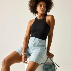 Damskie szorty Liza. Niebieskie szorty damskie Regatta, bez wzorów, z lyocellu, sportowe. Za 279.99 zł.