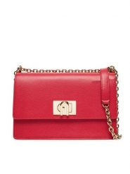 Furla Torebka BAFIACO ARE000 BG RUB00 Czerwony. Czerwone torebki klasyczne damskie Furla, bez wzorów, ze skóry, wizytowe, bez kołnierzyka, bez ramiączek. Za 1,609.00 zł.