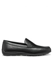Geox Mokasyny U Spherica Ec16 U55HYA 00046 C9999 Czarny. Czarne mokasyny męskie Geox, ze skóry. Za 399.99 zł.