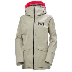 Damska kurtka typu infinity shell Helly Hansen Aurora. Brązowe kurtki damskie Helly Hansen, bez wzorów, bez kaptura, narciarskie. W wyprzedaży za 2,067.00 zł.
