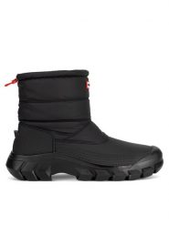 Hunter Śniegowce MFS9135WWU Czarny. Czarne buty zimowe męskie Hunter, z materiału, bez zapięcia. Za 599.99 zł.