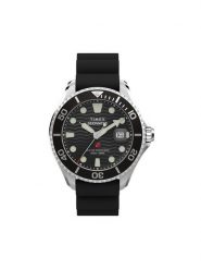 Timex Zegarek Deepwater Meridian TW2W81600 Srebrny. Szare, analogowe zegarki męskie Timex, srebrne. Za 1,059.00 zł.
