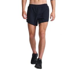 Szorty 2XU Light Speed Stash 5". Czarne szorty męskie 2XU, z materiału, bez kołnierzyka. Za 329.85 zł.