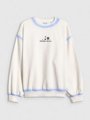 4F Bluza dresowa regular bez kaptura damska - biała S. Brązowe bluzy bez kaptura damskie 4f, s, z dresówki. Za 159.99 zł.