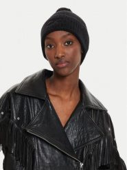 Calvin Klein Czapka Embroidery Airy K60K612586 Czarny. Czarne czapki zimowe damskie CALVIN KLEIN, z materiału. Za 249.99 zł.