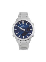 Casio Zegarek Edifice EFV-C120D-2AEF Srebrny. Szare, analogowe zegarki męskie Casio, srebrne. Za 459.99 zł.