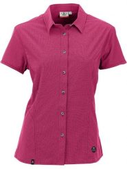 Maul Sport Koszula funkcyjna "Agile 3XT" w kolorze fioletowym rozmiar: 48. Różowe koszule damskie Maul Sport, bez wzorów, z materiału, sportowe, bez kołnierzyka, bez ramiączek. Za 173.99 zł.